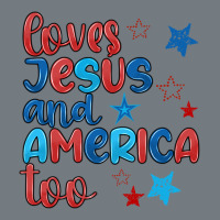 Love Jesus And America Too Heavyweight Sweatshirt | Teevron