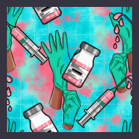 Nurse Gloves Seamless Pattern Vintage Hoodie | Teevron