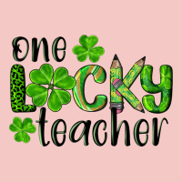 St. Patrick's Day One Lucky Teacher Urban Heavy Tee | Teevron