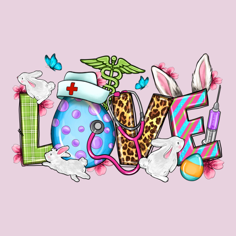 Easter Day Love Nurse Ladies Tee by OliviaCreatesArt | Teevron