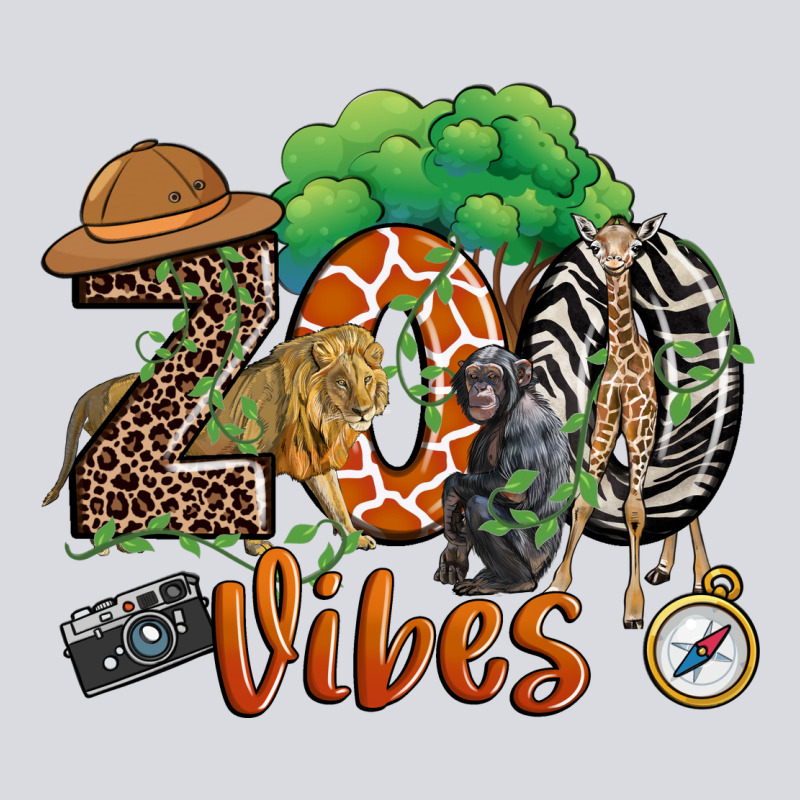 Zoo Vibes Zipper Hoodie by JahusDesignShop | Teevron
