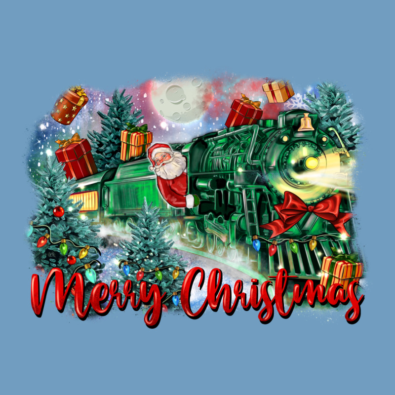 Merry Christmas Santa Polar Express Urban Heavy Tee by FaDigitalArtStudio | Teevron