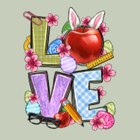 Easter Love Teacher Ladies Tee | Teevron
