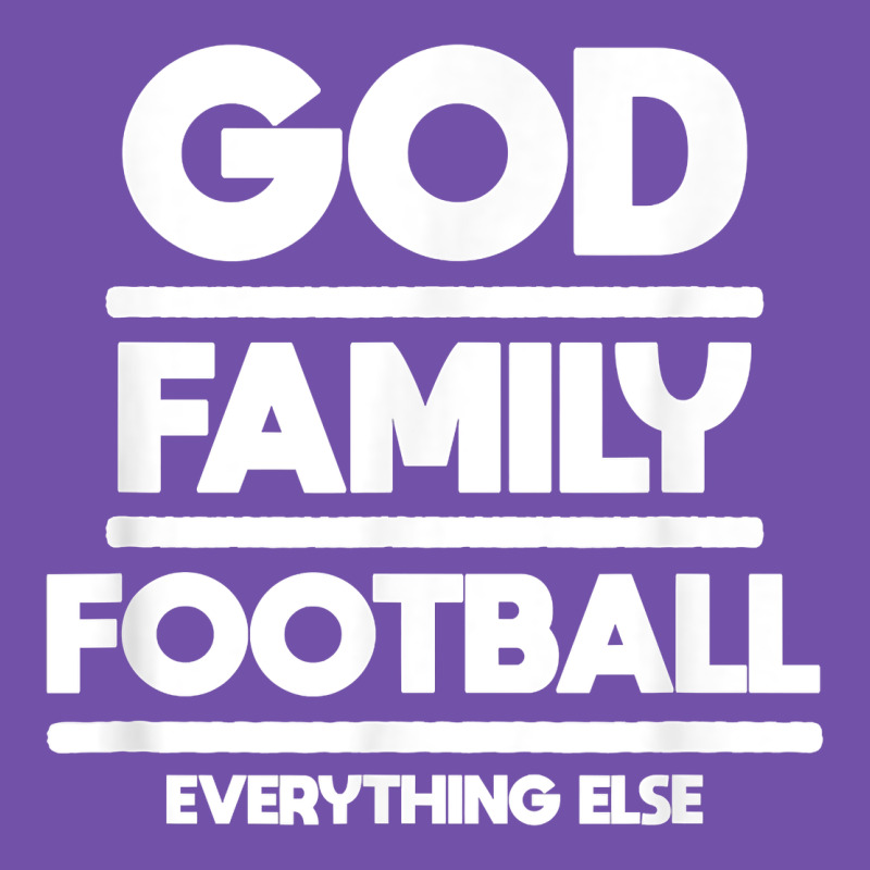 God Family Football Christian Faith Shirt Premium Sweatshirt by baoMotion | Teevron