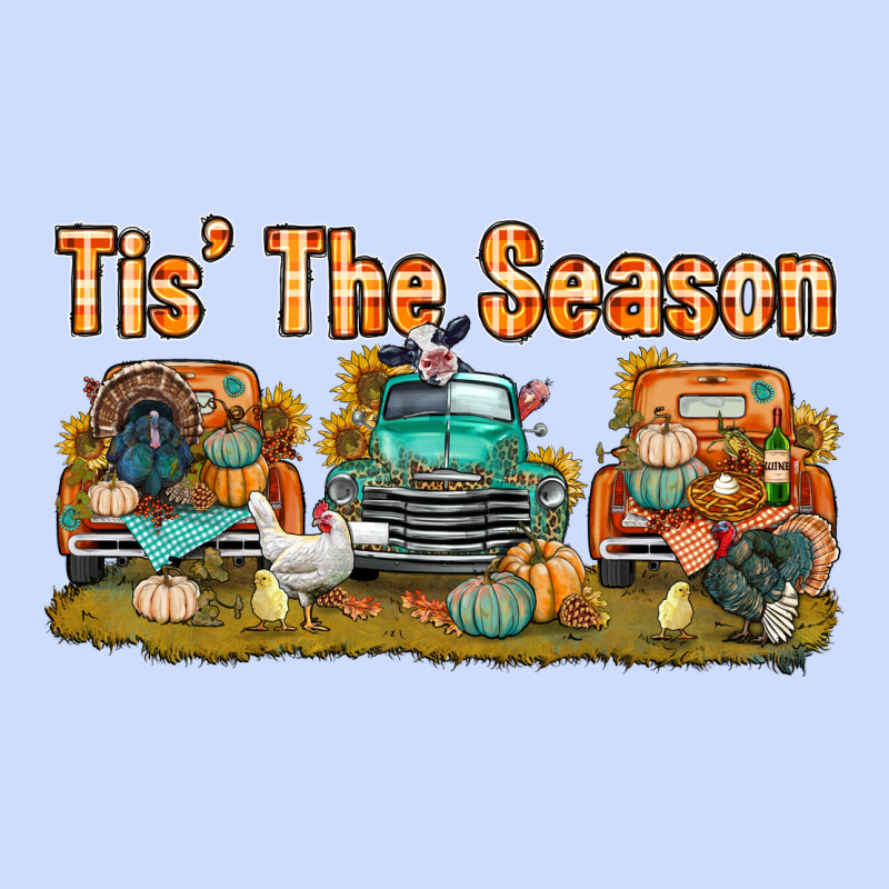 Thanksgiving Tis' The Season With Trucks Bbs Urban Heavy Tee by BundleAndBundleShop | Teevron