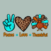 Peace Love Thankful Heavyweight Hoodie | Teevron