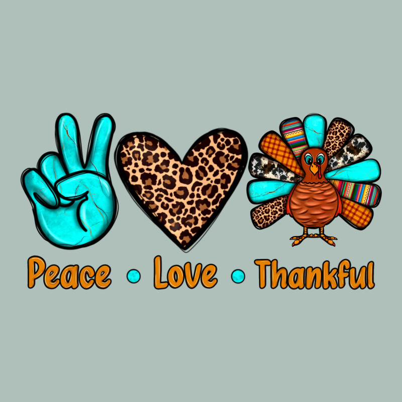 Peace Love Thankful Heavyweight Hoodie by JahusDesignShop | Teevron