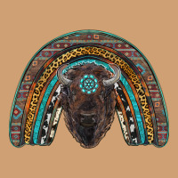 Western Rainbow With Bison Vintage Tee | Teevron