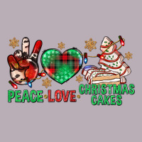 Peace Love Christmas Cakes Bbs Vintage Tee | Teevron