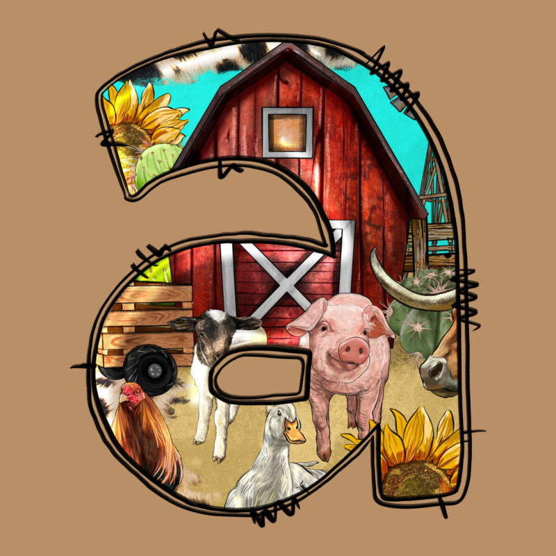 Farm Life Alphabet Lowercase Letters A Vintage Hoodie by BundleAndBundleShop | Teevron