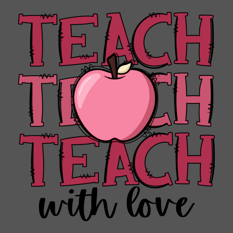 Teach With Love Zipper Hoodie by JahusDesignShop | Teevron