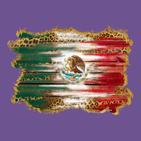 Mexican Flag With Leopard Vintage Tee | Teevron