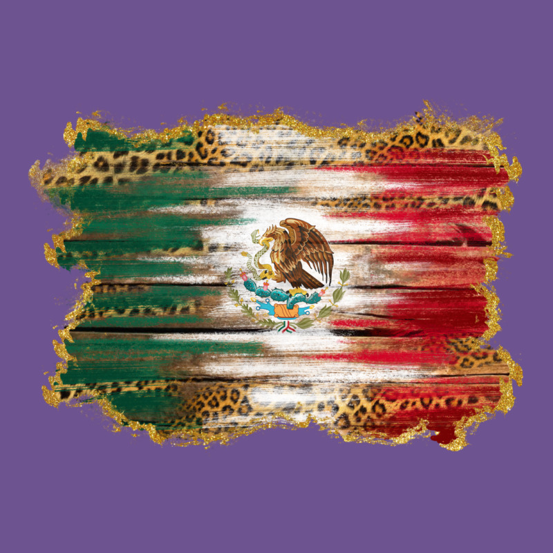 Mexican Flag With Leopard Vintage Tee by RanaPortraitStore | Teevron
