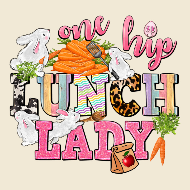 One Hip Lunch Lady Easter Day Premium Tee by CowGirlArtShop | Teevron