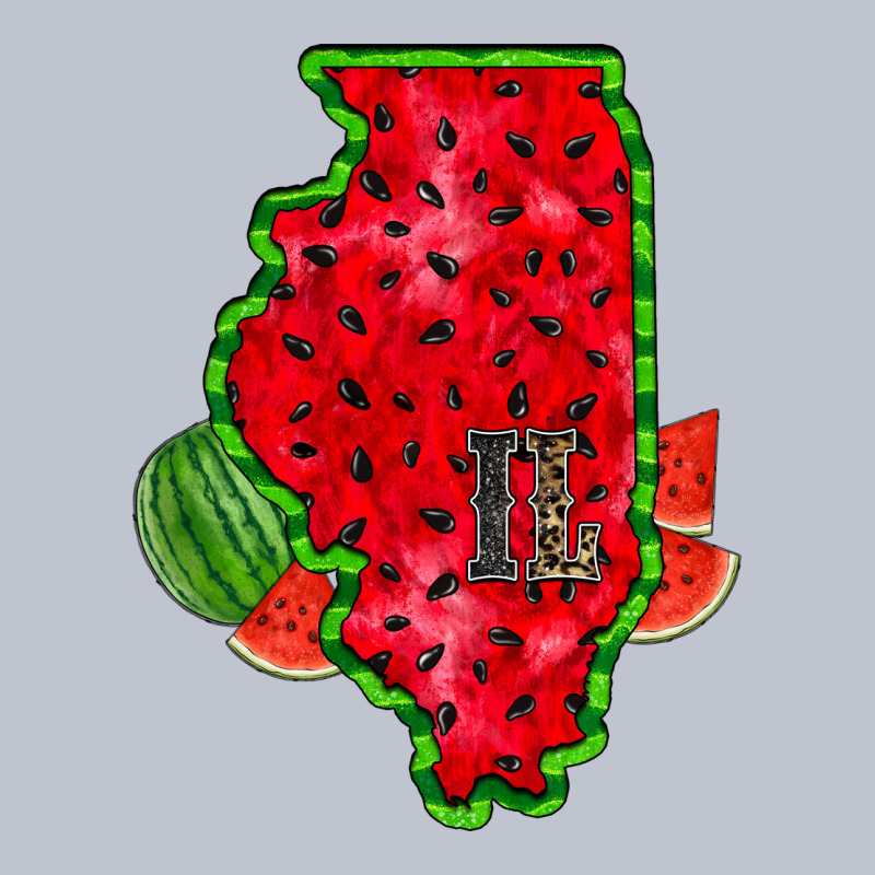 Illinois Watermelon Premium Hoodie by RacoonDesign | Teevron