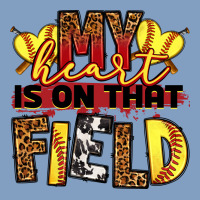 Softball My Heart Is On That Field Urban Hoodie | Teevron