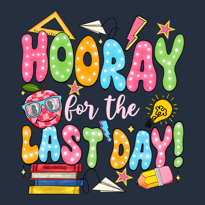 Hooray For The Last Day White Zipper Hoodie by JahusDesignShop | Teevron