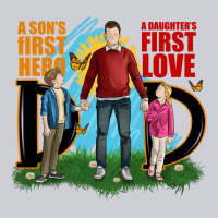 A Sons First Hero A Daughters First Love Heavyweight Sweatshirt | Teevron