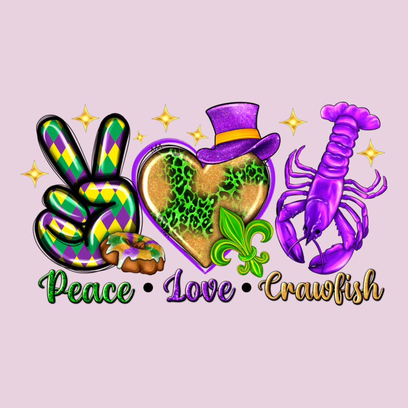 Peace Love Crawfish Classic Tee by HowdyJamesFarm | Teevron
