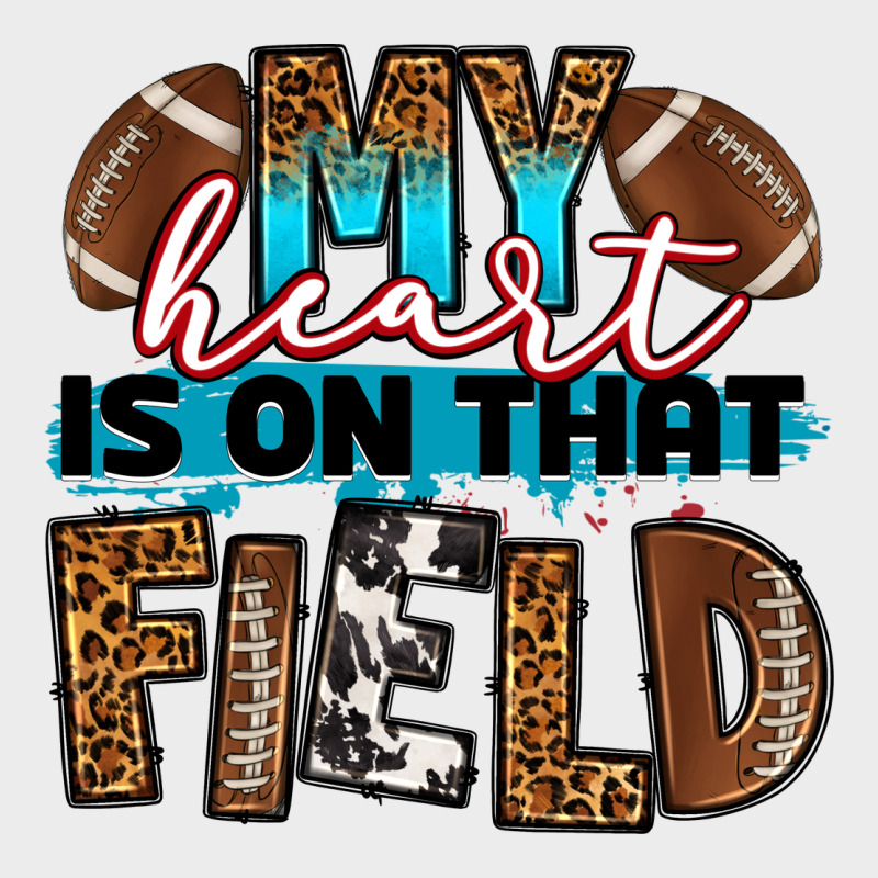 My Heart Is On That Field Football Urban Hoodie by RanaPortraitStore | Teevron