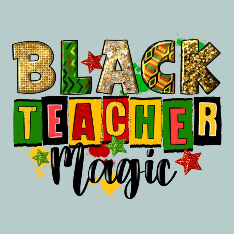 Black Teacher Magic Juneteenth Heavy Core Tee by CowGirlArtShop | Teevron