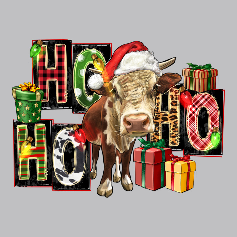 Ho Ho Ho Heifer Long Sleeve Tee by FaDigitalArtStudio | Teevron