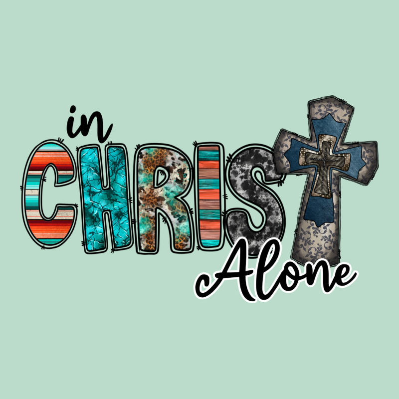 In Christ Alone Premium Hoodie by RacoonDesign | Teevron