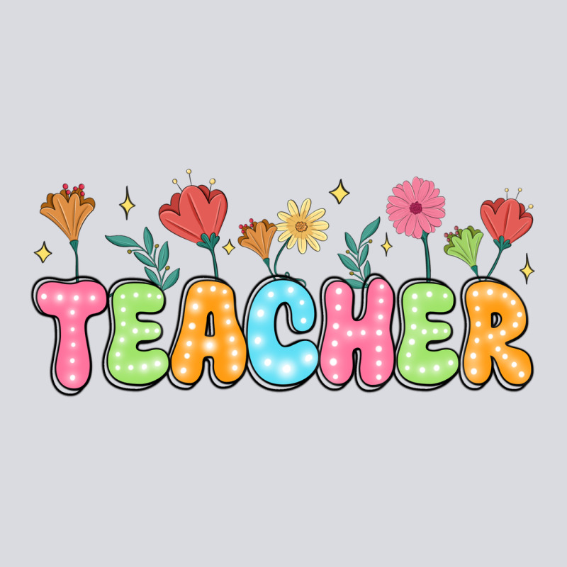 Custom Teacher Flowers Zipper Hoodie by JahusDesignShop | Teevron