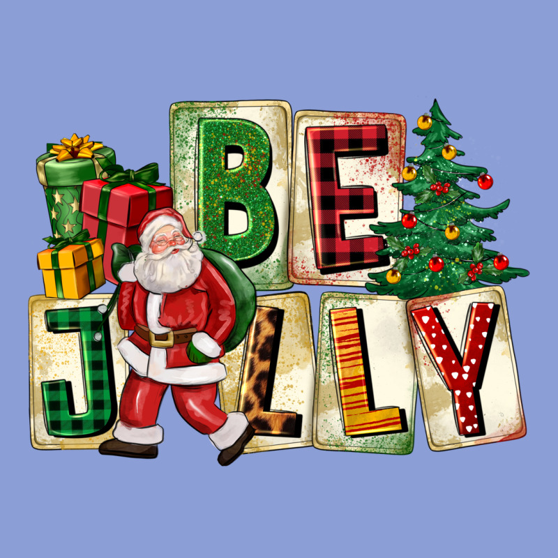 Be Jolly Santa Christmas Long Sleeve Tee by FaDigitalArtStudio | Teevron