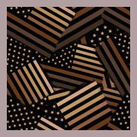 Melanin American Flag Seamless Pattern Vintage Hoodie | Teevron