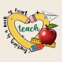 Teaching Is A Work Of Heart Zipper Hoodie | Teevron