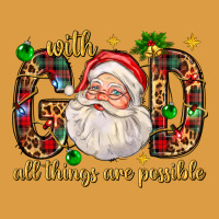 With God All Things Are Possible With Santa Claus Bbs Urban Heavy Tee | Teevron