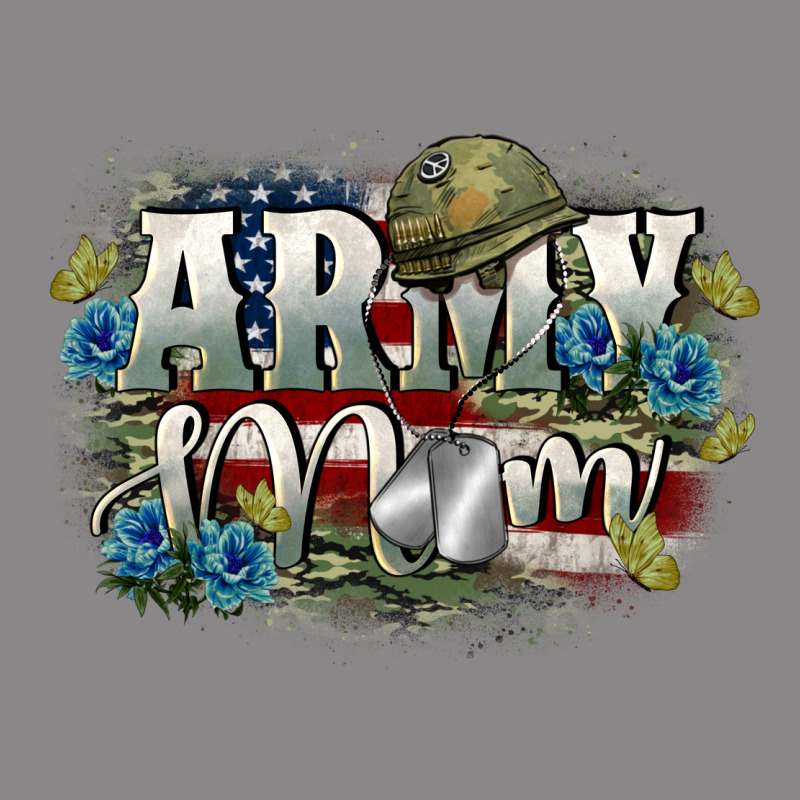 Army Mom Mother's Day Vintage Tee by FaDigitalArtStudio | Teevron