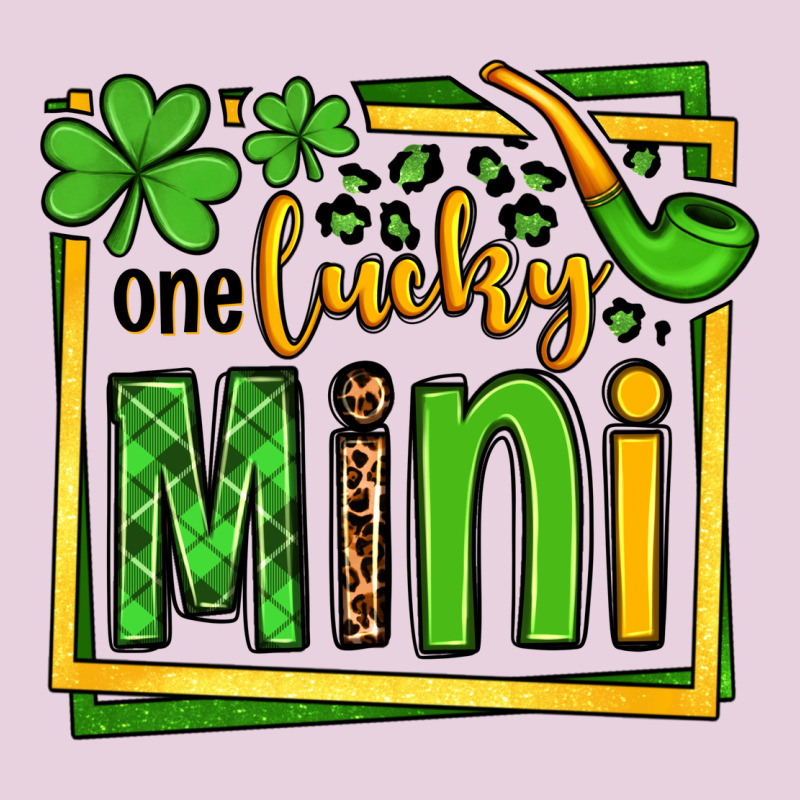 One Lucky Mini St. Patrick's Ladies Tee by OliviaCreatesArt | Teevron