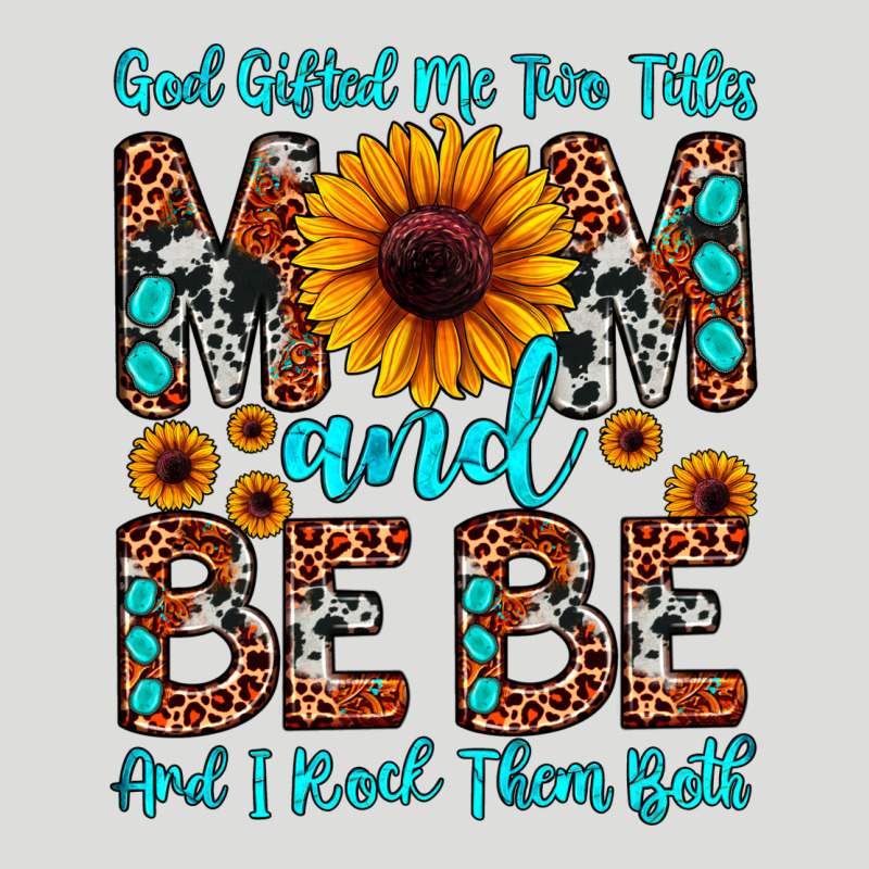 God Gifted Me Two Titles Mom And Bebe  And I Rock Zipper Hoodie by JahusDesignShop | Teevron