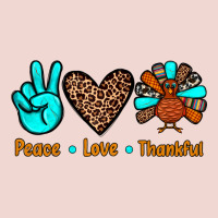 Peace Love Thankful Premium Sweatshirt | Teevron