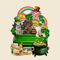 St. Patrick's Day Animal Truck Premium Tee | Teevron