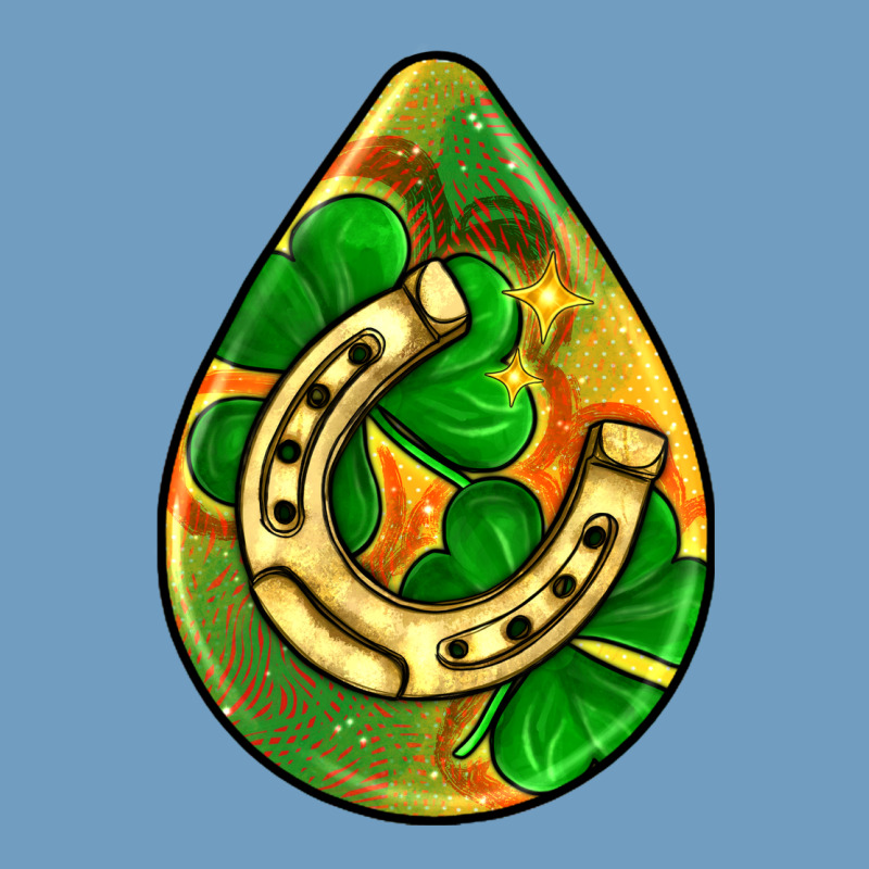 St.patrick's Teardrop Earrings Urban Heavy Tee by FaDigitalArtStudio | Teevron