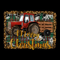 Merry Christmas Farm Tractor Heavy Core Tee | Teevron