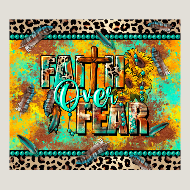 Faith Over Fear Heavy Core Tee by CowGirlArtShop | Teevron