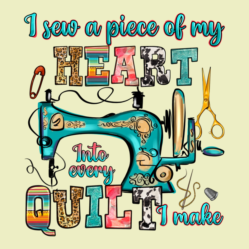 I Sew A Piece Of My Heart Into Every Quilt I Make Urban Hoodie by RanaPortraitStore | Teevron