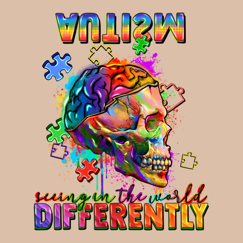 Autism Seeing In The World Differently Urban Heavy Tee by FaDigitalArtStudio | Teevron