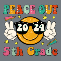 Peace Out 2024 5th Grade Heavyweight Sweatshirt | Teevron