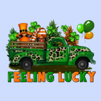 Feeling Lucky With Gnomes On Truck Urban Heavy Tee | Teevron