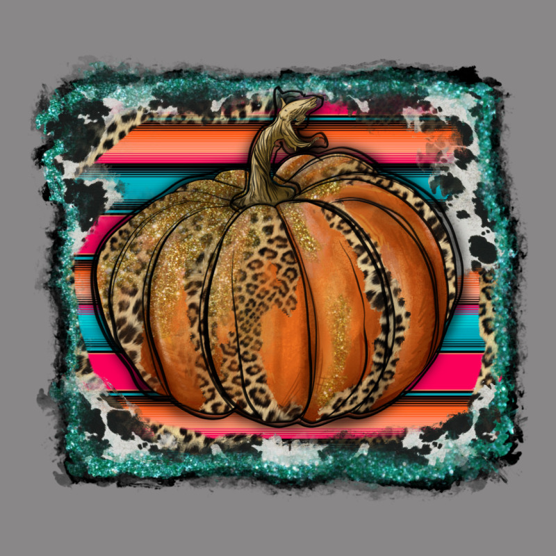 Leopard Pumpkin With Serape Background Vintage Tee by RanaPortraitStore | Teevron