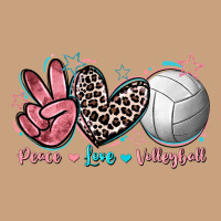 Peace Love Volleyball Vintage Tee | Teevron
