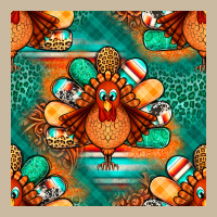 Thanksgiving  Turkey Seamless Pattern Long Sleeve Tee | Teevron