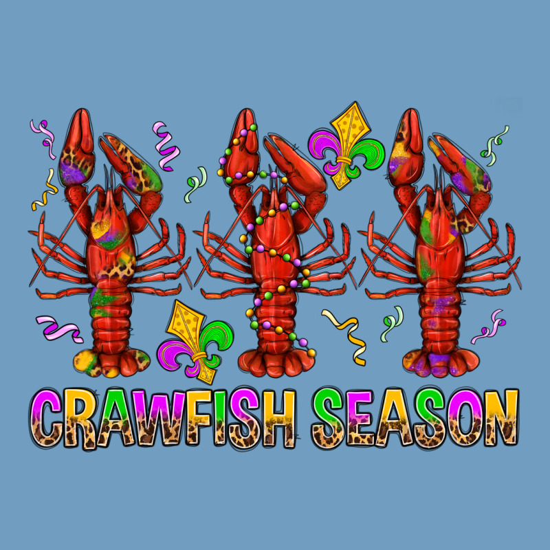Crawfish Season Mardi Gras Urban Heavy Tee by BundleAndBundleShop | Teevron