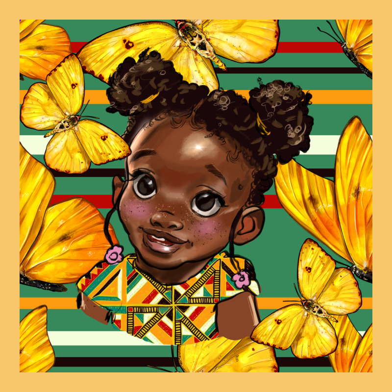 Juneteenth Afro Girl Seamless Pattern Vintage Hoodie by BundleAndBundleShop | Teevron