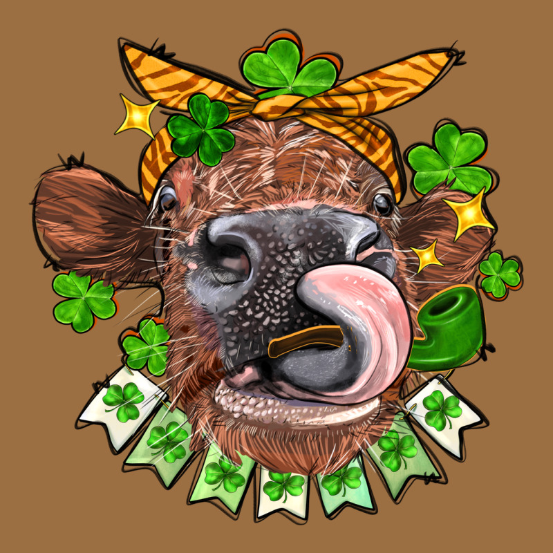 St. Patrick's Day Cow Vintage Tee by FaDigitalArtStudio | Teevron